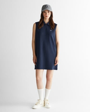  GANT Kadın Lacivert Logolu Elbise
