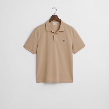  GANT Erkek Bej Regular Fit Polo