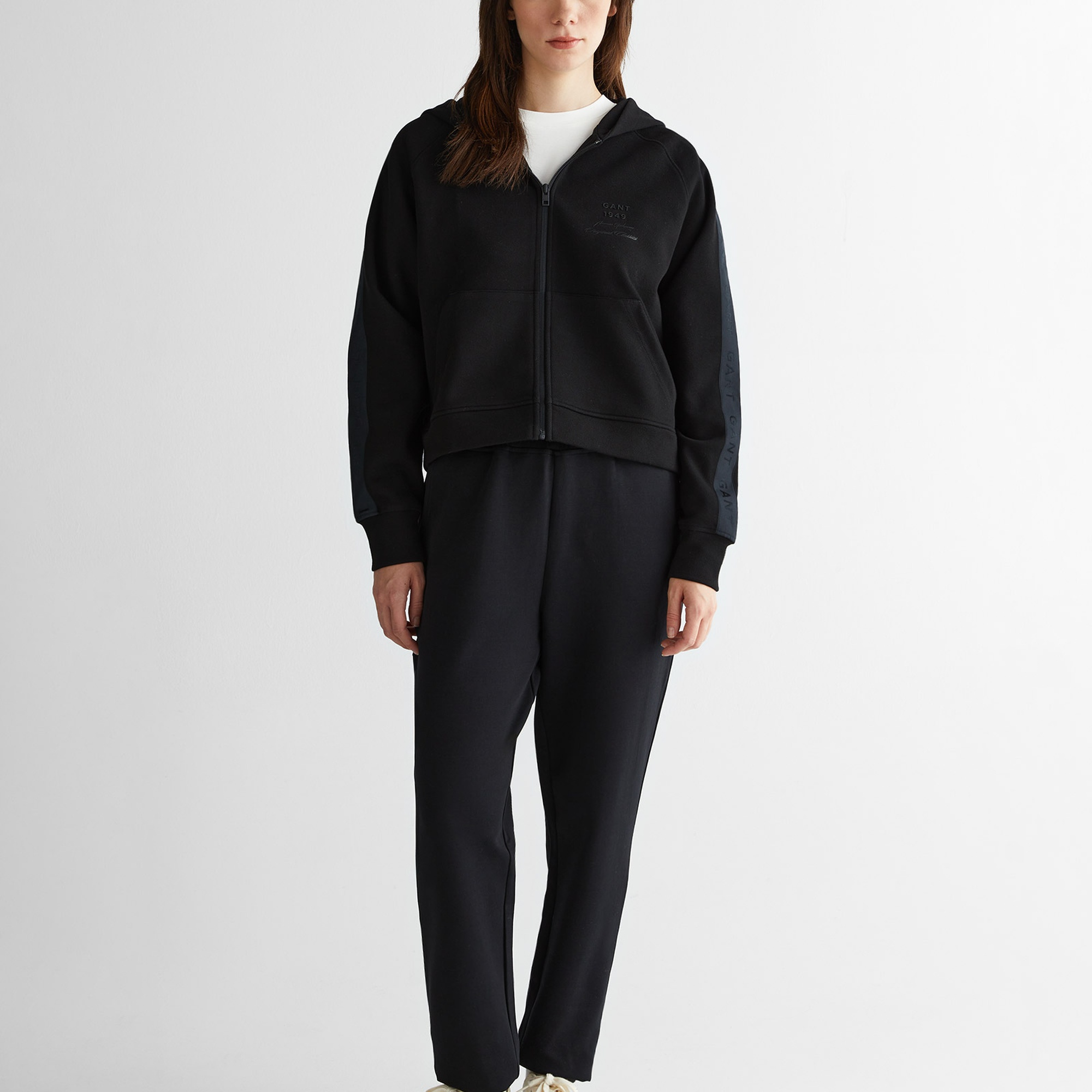 GANT Kadın Siyah Regular Fit Eşofman