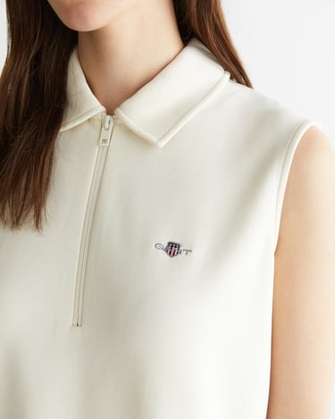  GANT Kadın Krem Logolu Elbise