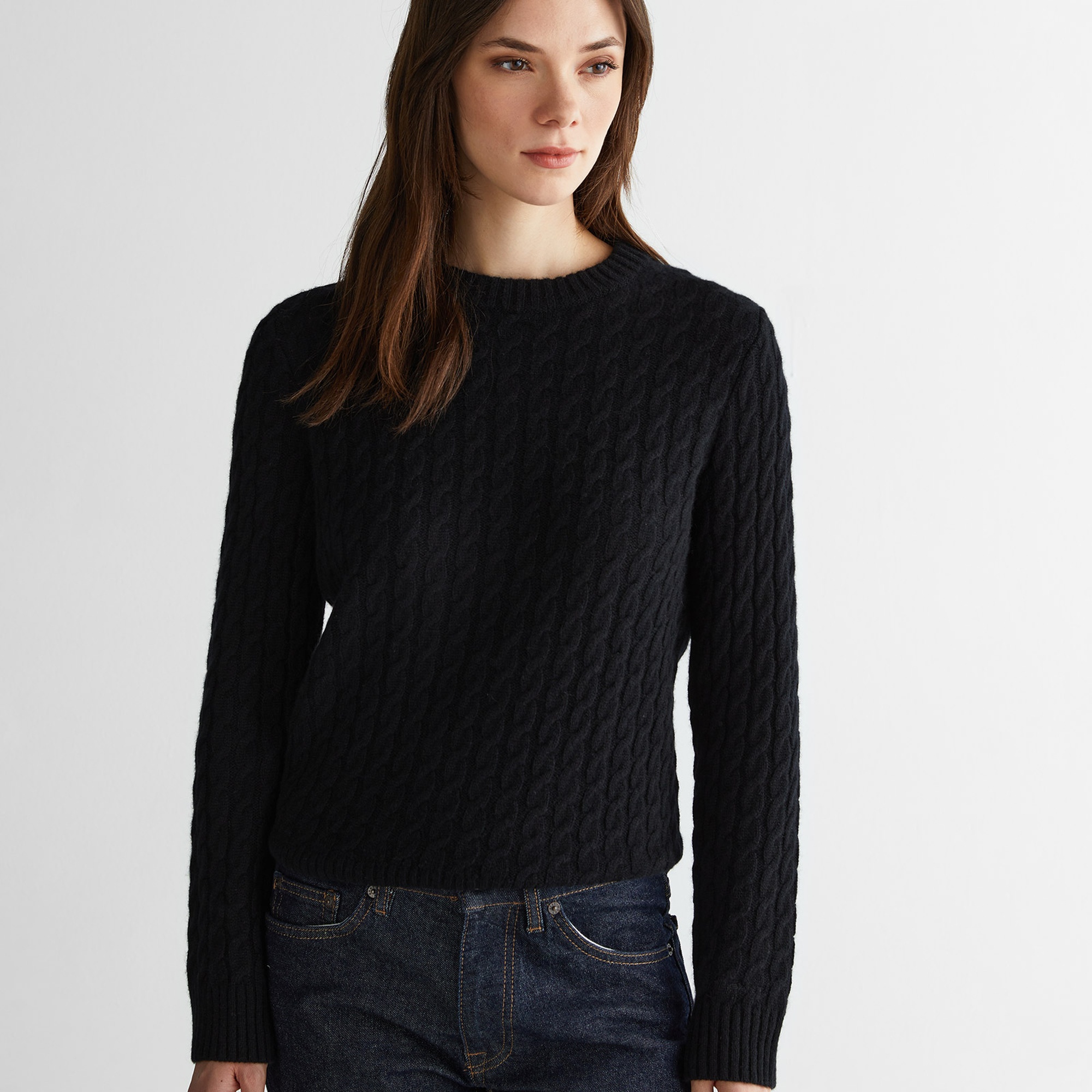 GANT Kadın Siyah Regular Fit Triko