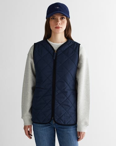  GANT Kadın Lacivert Relaxed Fit Mont