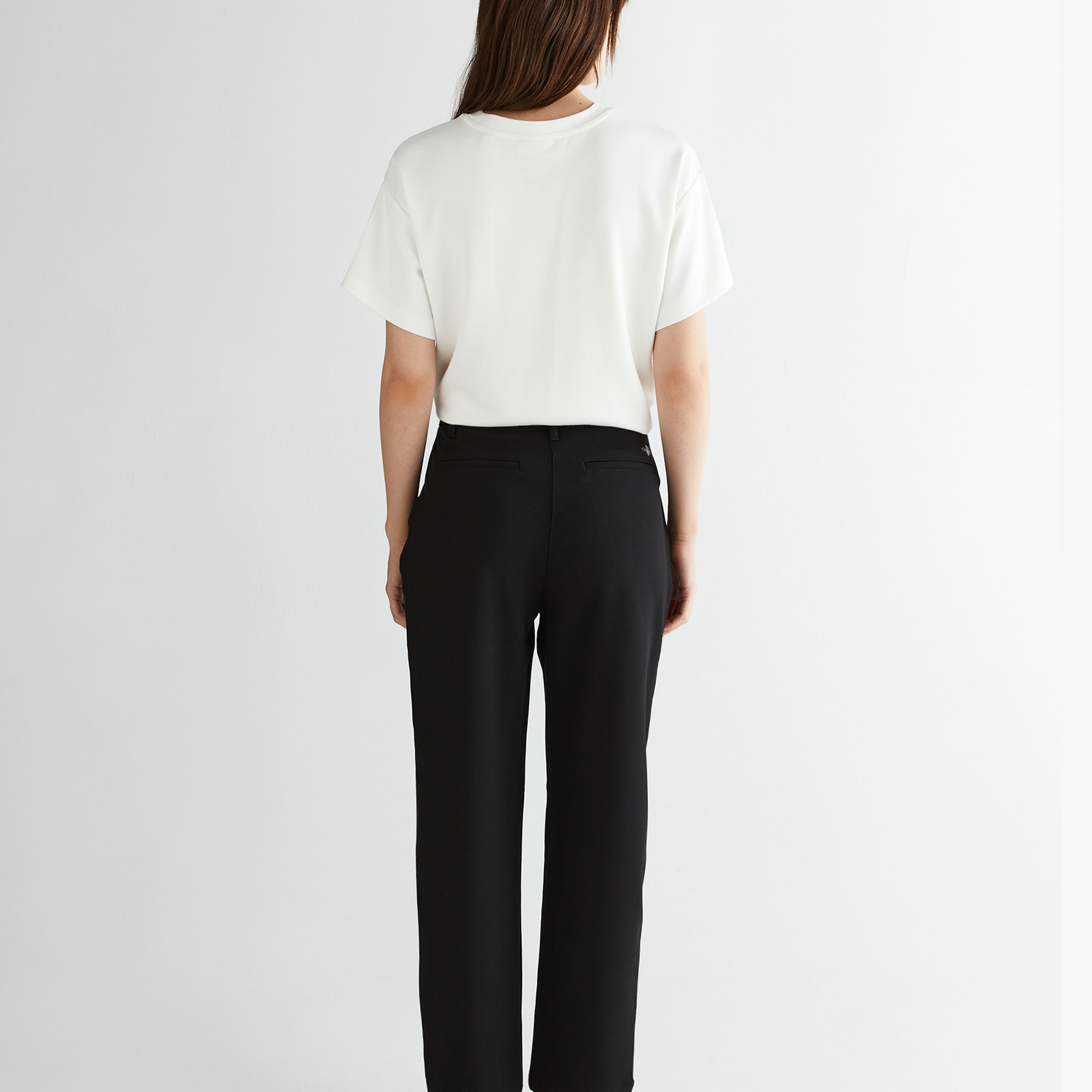 GANT Kadın Siyah Carrot Fit Pantolon