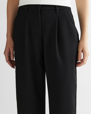  GANT Kadın Siyah Carrot Fit Pantolon