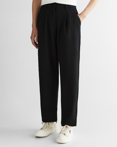  GANT Kadın Siyah Carrot Fit Pantolon