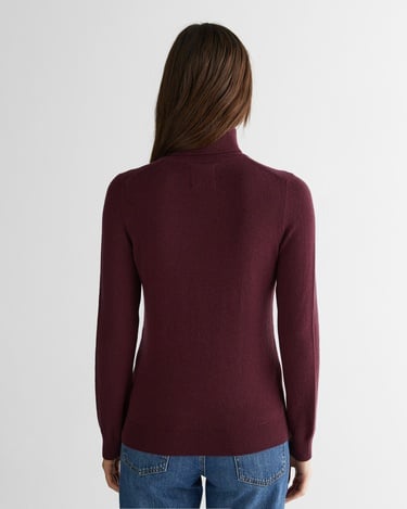  GANT Kadın Bordo Regular Fit Triko