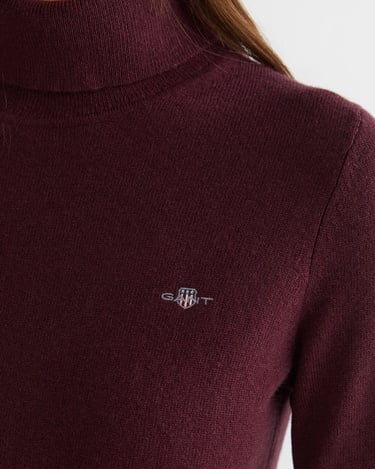  GANT Kadın Bordo Regular Fit Triko