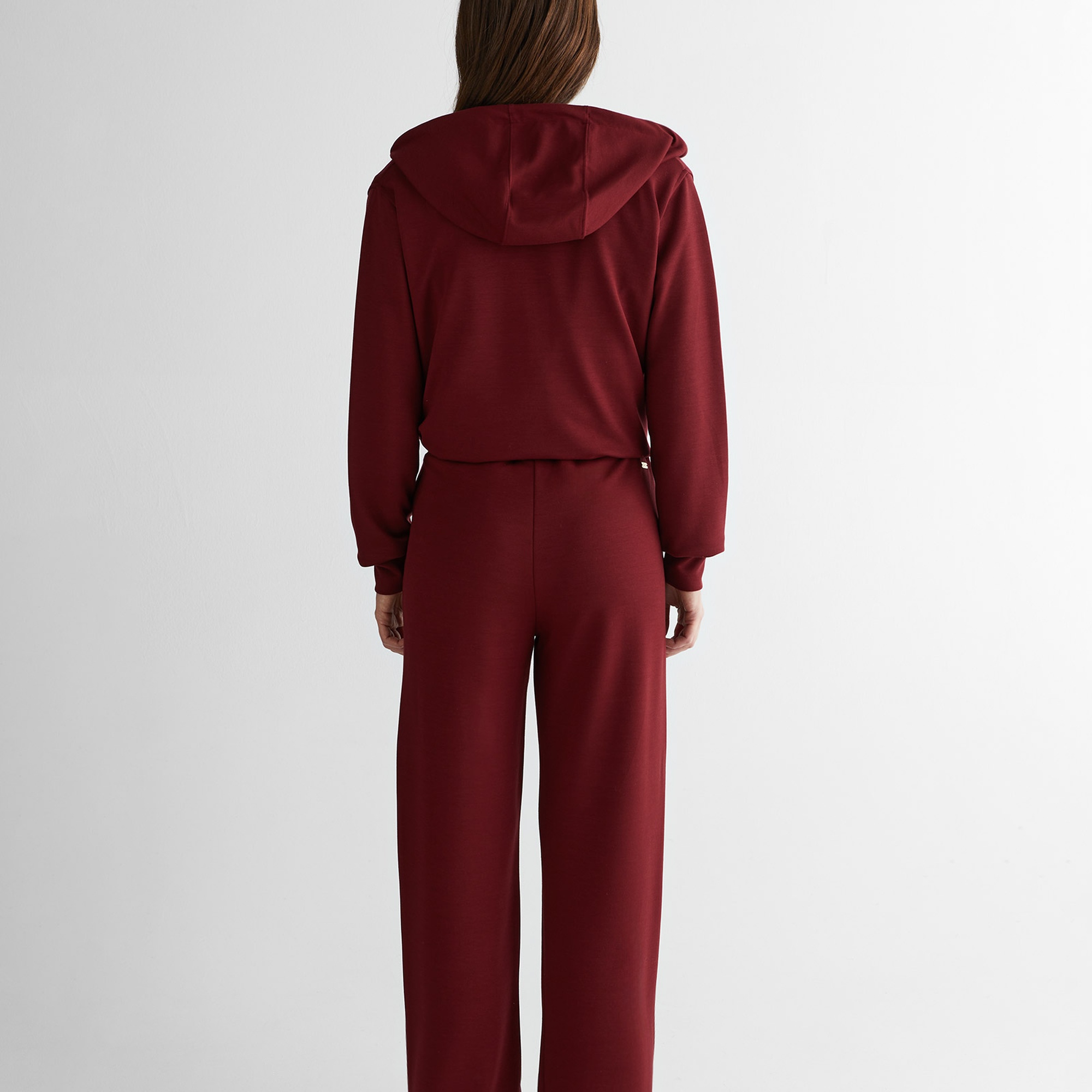 GANT Kadın Bordo Regular Fit Eşofman Altı