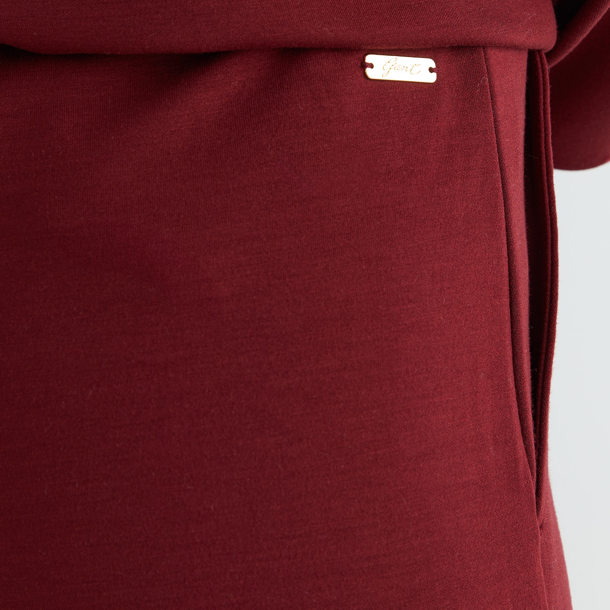 GANT Kadın Bordo Regular Fit Eşofman Altı