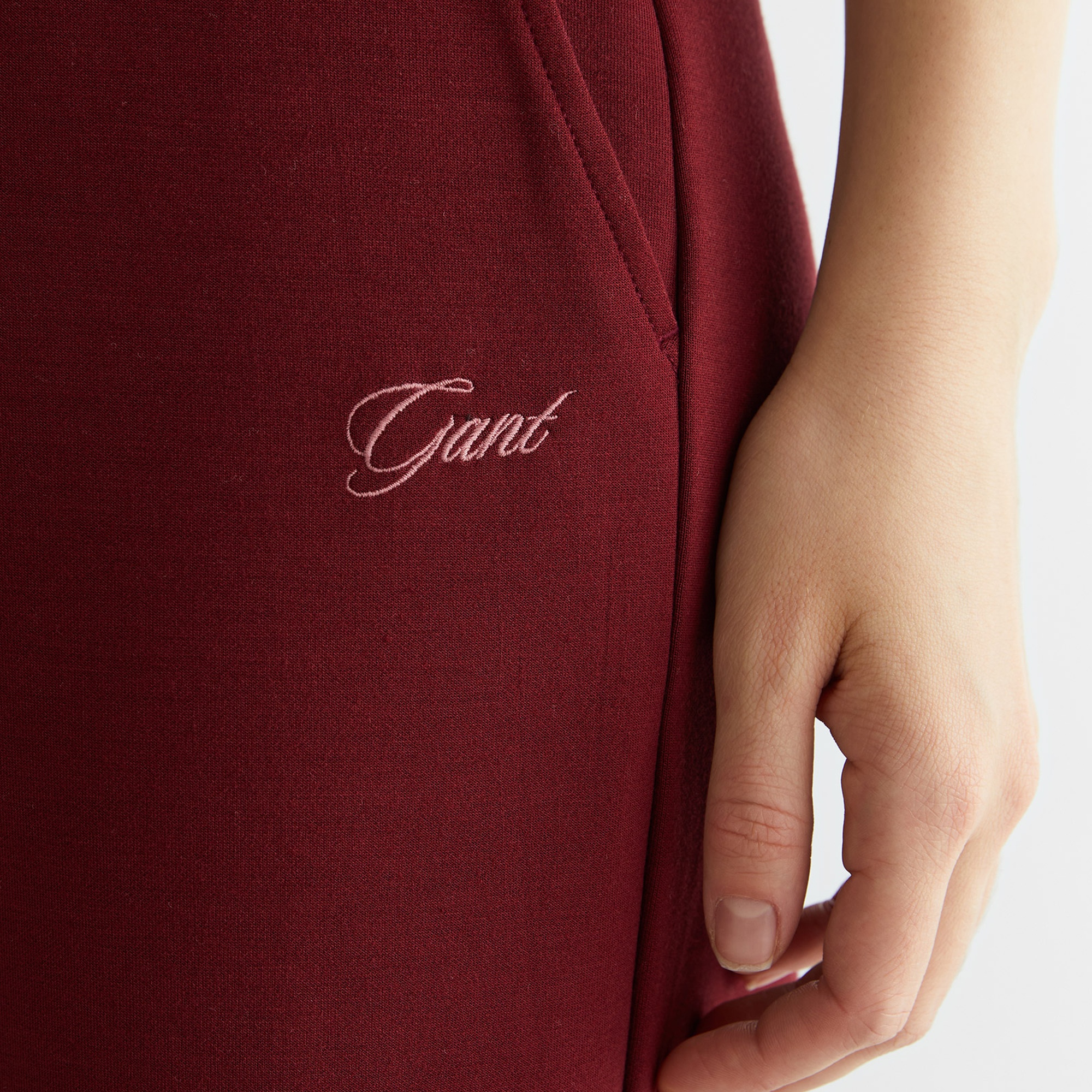 GANT Kadın Bordo Regular Fit Eşofman Altı