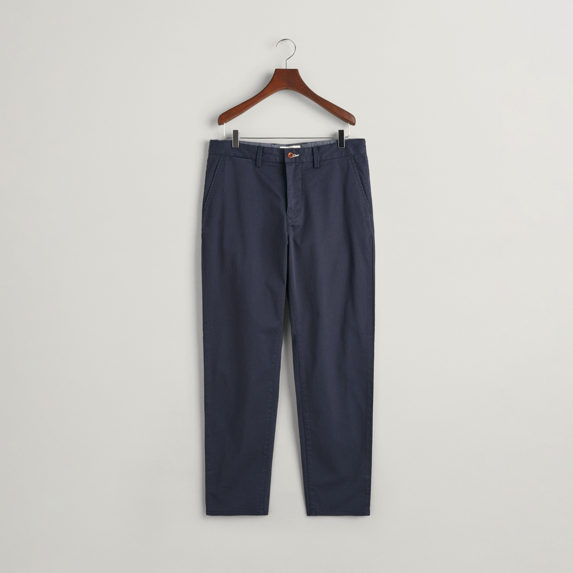 GANT Erkek Lacivert Regular Fit Chino Pantolon