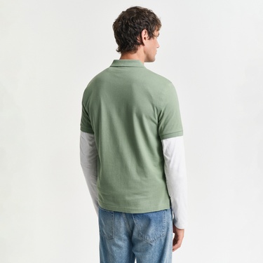  GANT Erkek Yeşil Regular Fit Polo