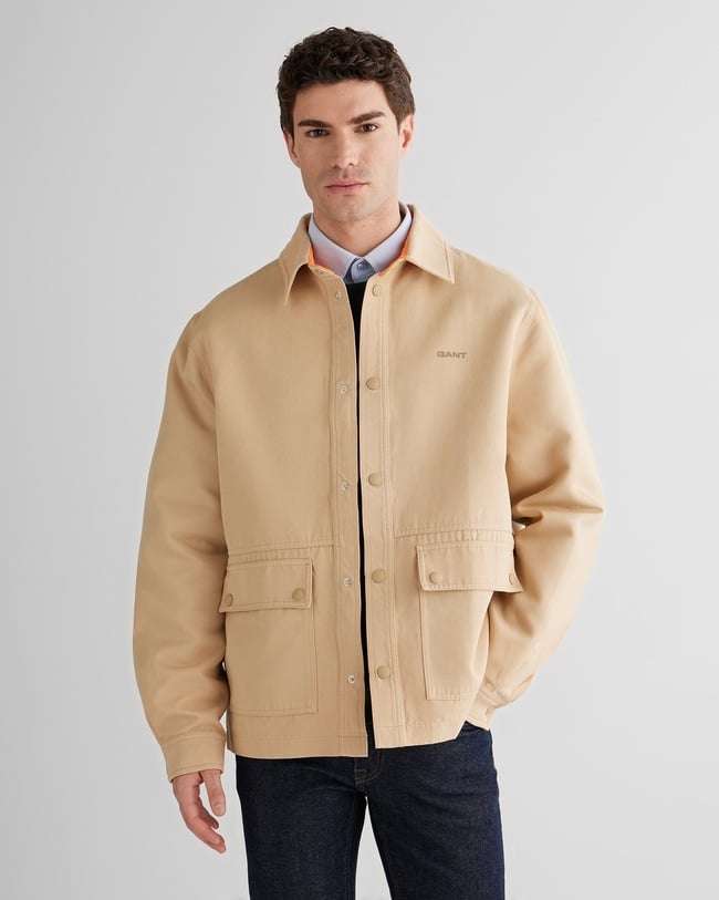  GANT Erkek Beyaz Regular Fit Düğmeli Yaka Oxford Gömlek