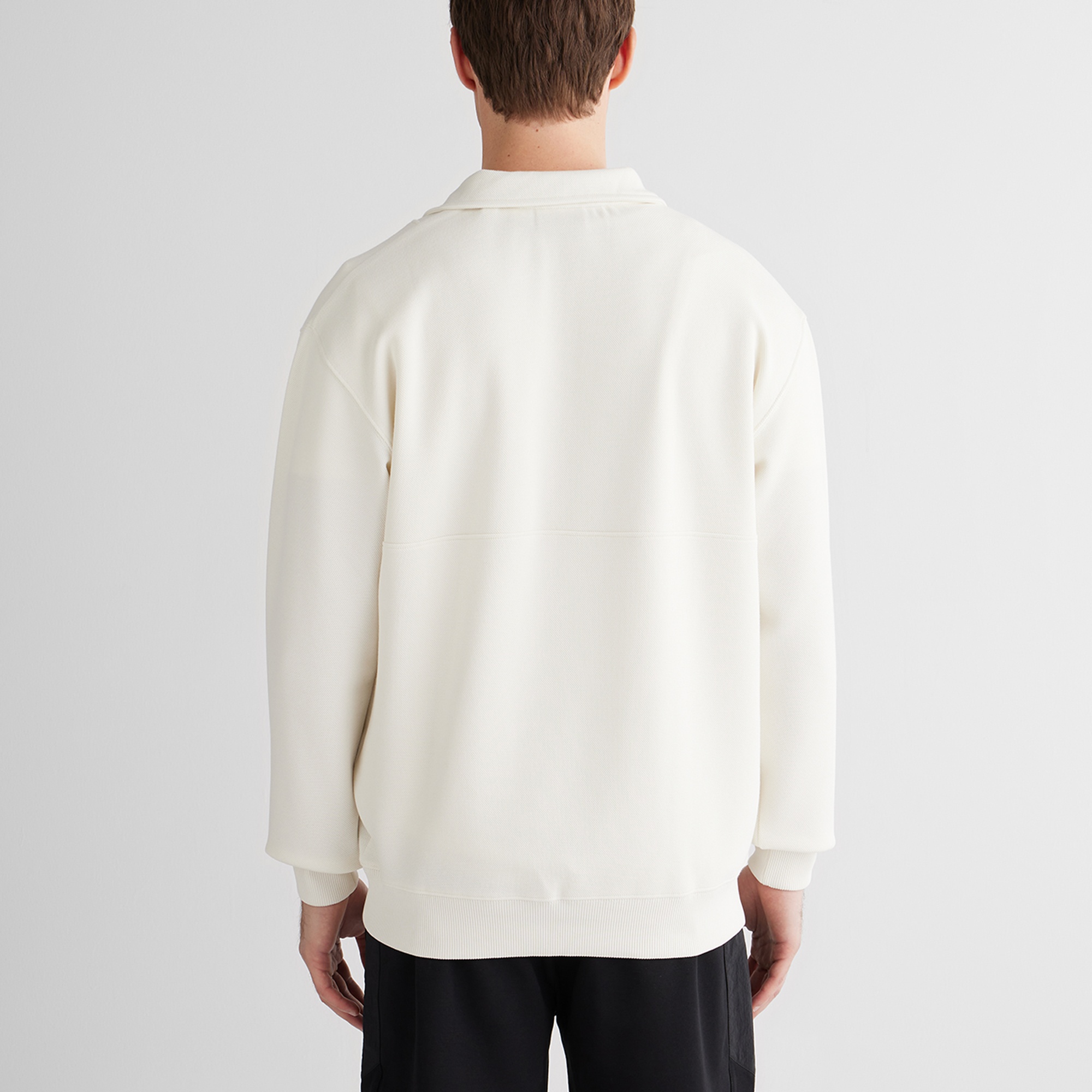 GANT Erkek Krem Relaxed Fit Kapüşonlu Sweatshirt