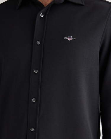  GANT Erkek Siyah Standart Fit  Gömlek