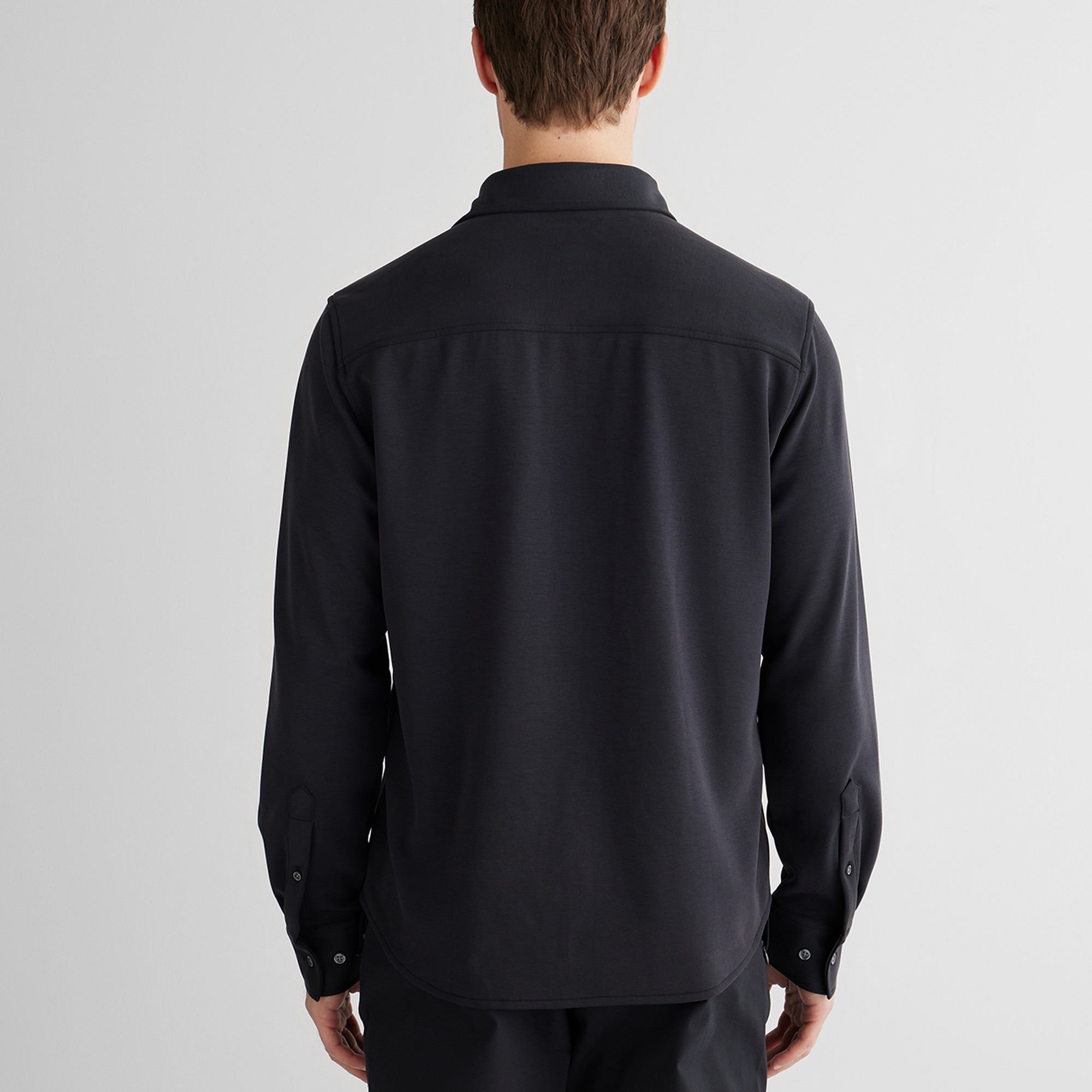 GANT Erkek Siyah Standart Fit  Gömlek