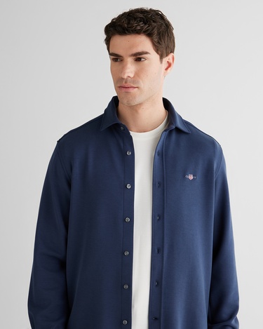  GANT Erkek Lacivert Standart Fit Gömlek