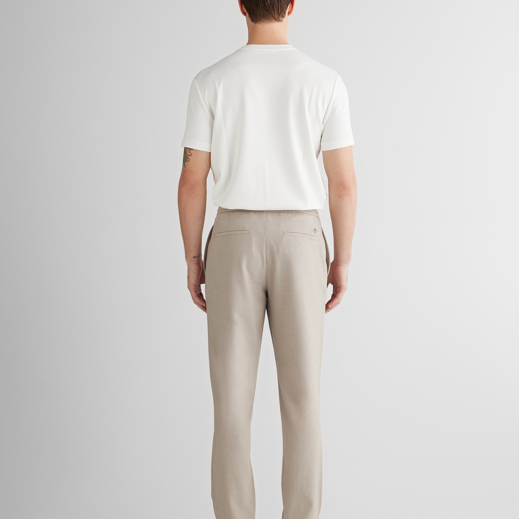 GANT Erkek Bej Regular Fit  Pantolon