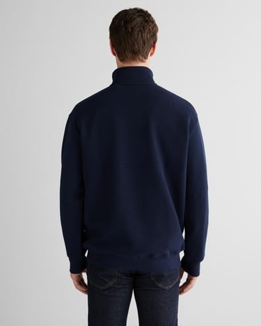  GANT Erkek Lacivert Relaxed Fit Kapüşonlu Sweatshirt