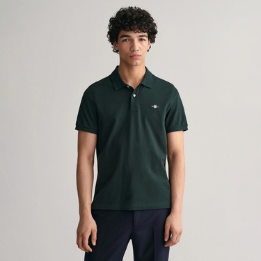 GANT Erkek Yeşil Regular Fit Polo
