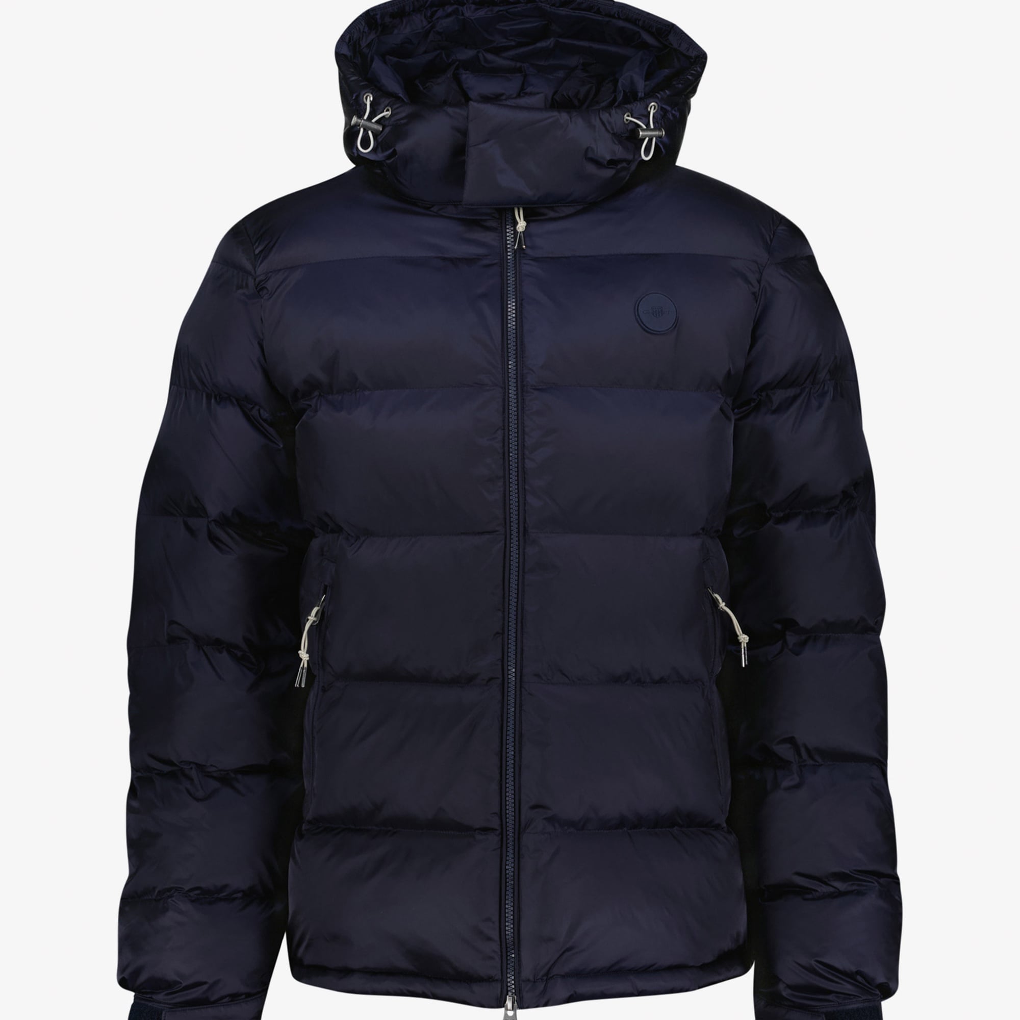 GANT Erkek Lacivert Kapüşonlu Mont