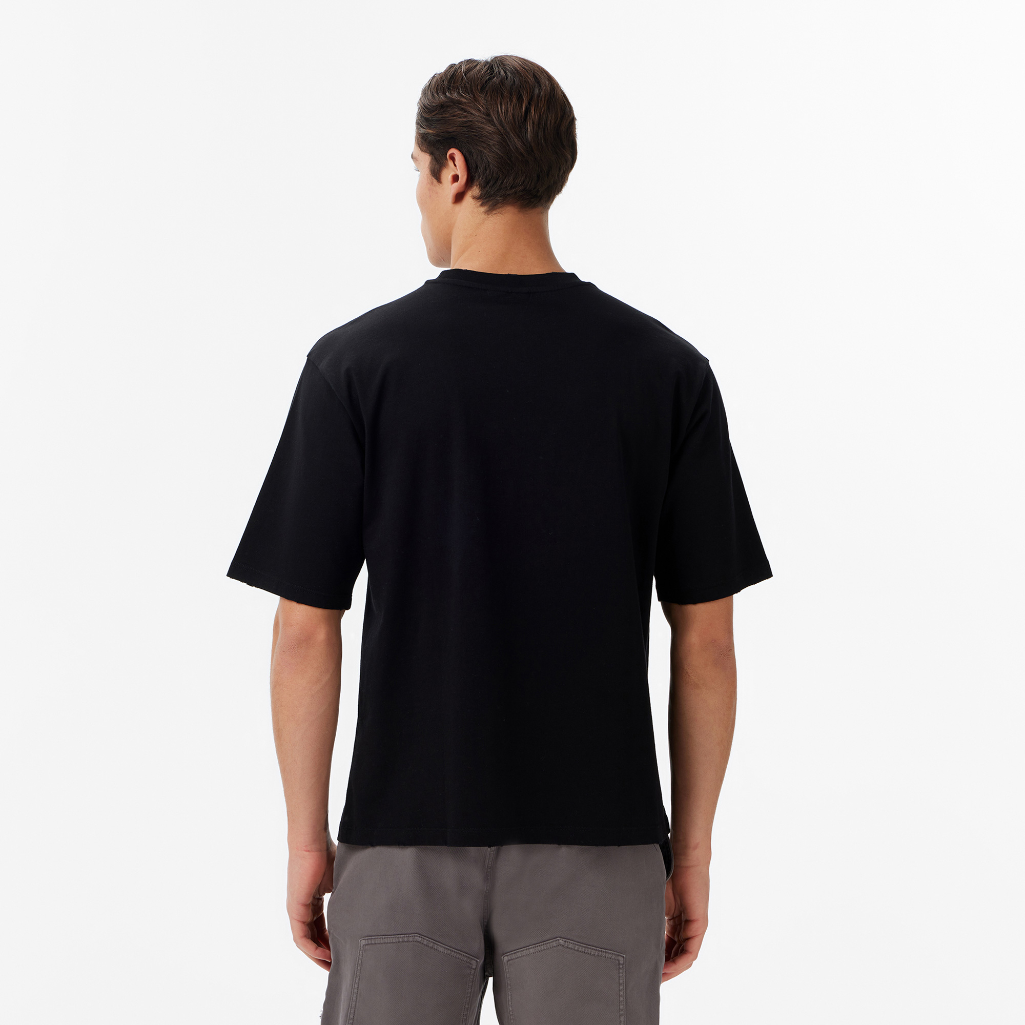 UNITED4 Erkek Siyah T-Shirt