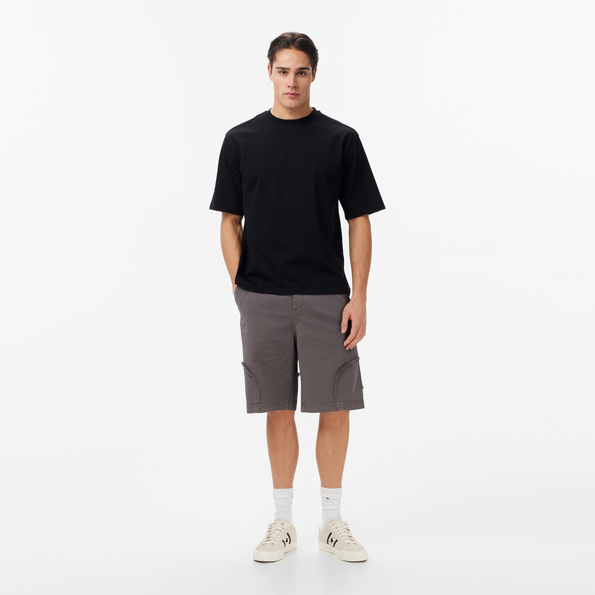 UNITED4 Erkek Siyah T-Shirt