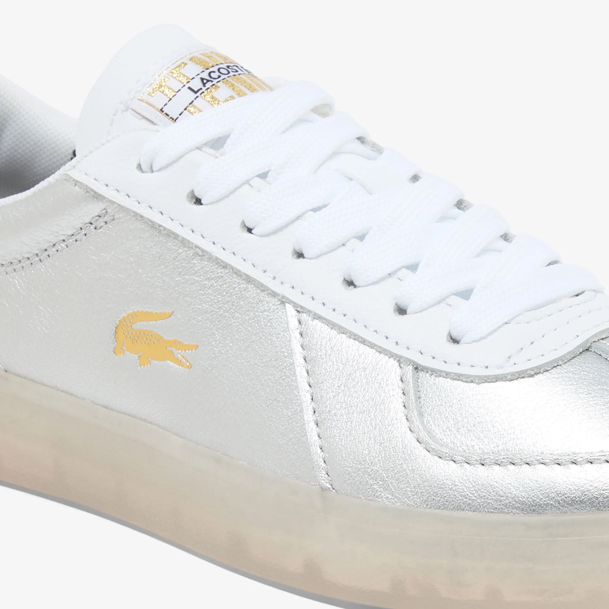 Lacoste Baseshot Pro Kadın Gri Sneaker