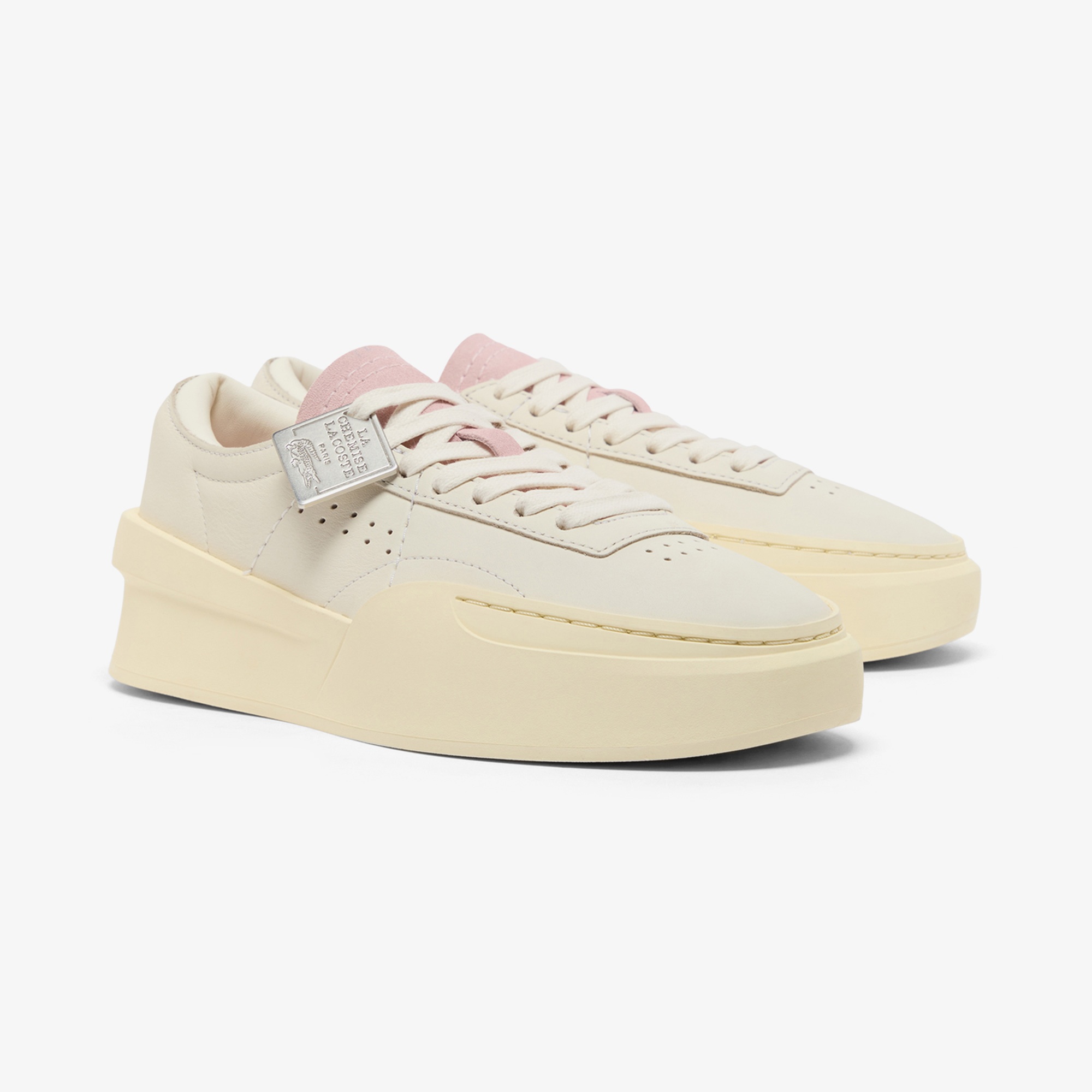 Lacoste Aura Club Kadın Krem Sneaker