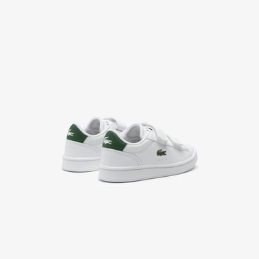  Lacoste Carnaby Set Çocuk Beyaz Cırt Cırtlı Sneaker