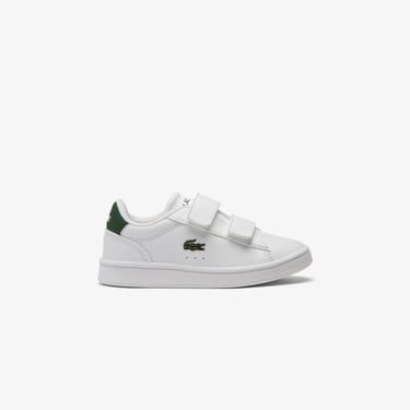  Lacoste Carnaby Set Çocuk Beyaz Cırt Cırtlı Sneaker