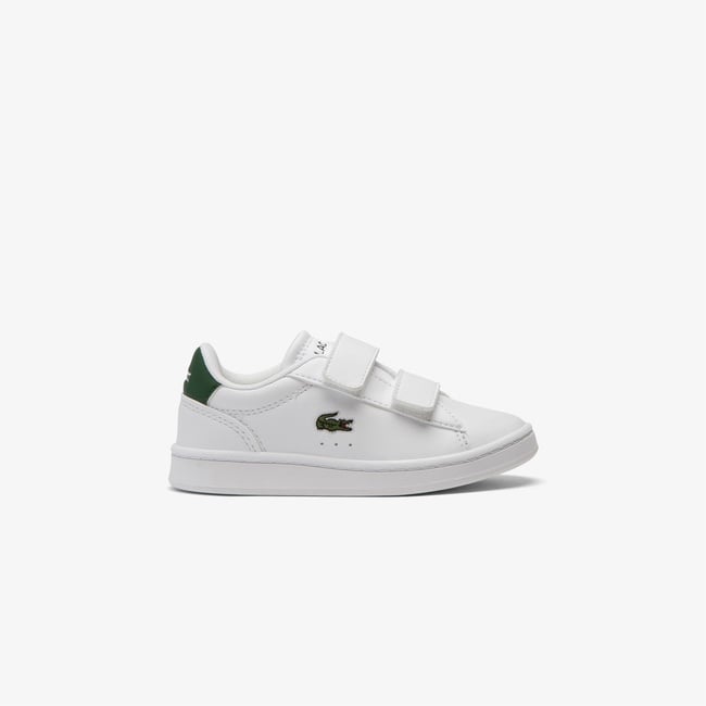  Lacoste Carnaby Set Çocuk Beyaz Cırt Cırtlı Sneaker