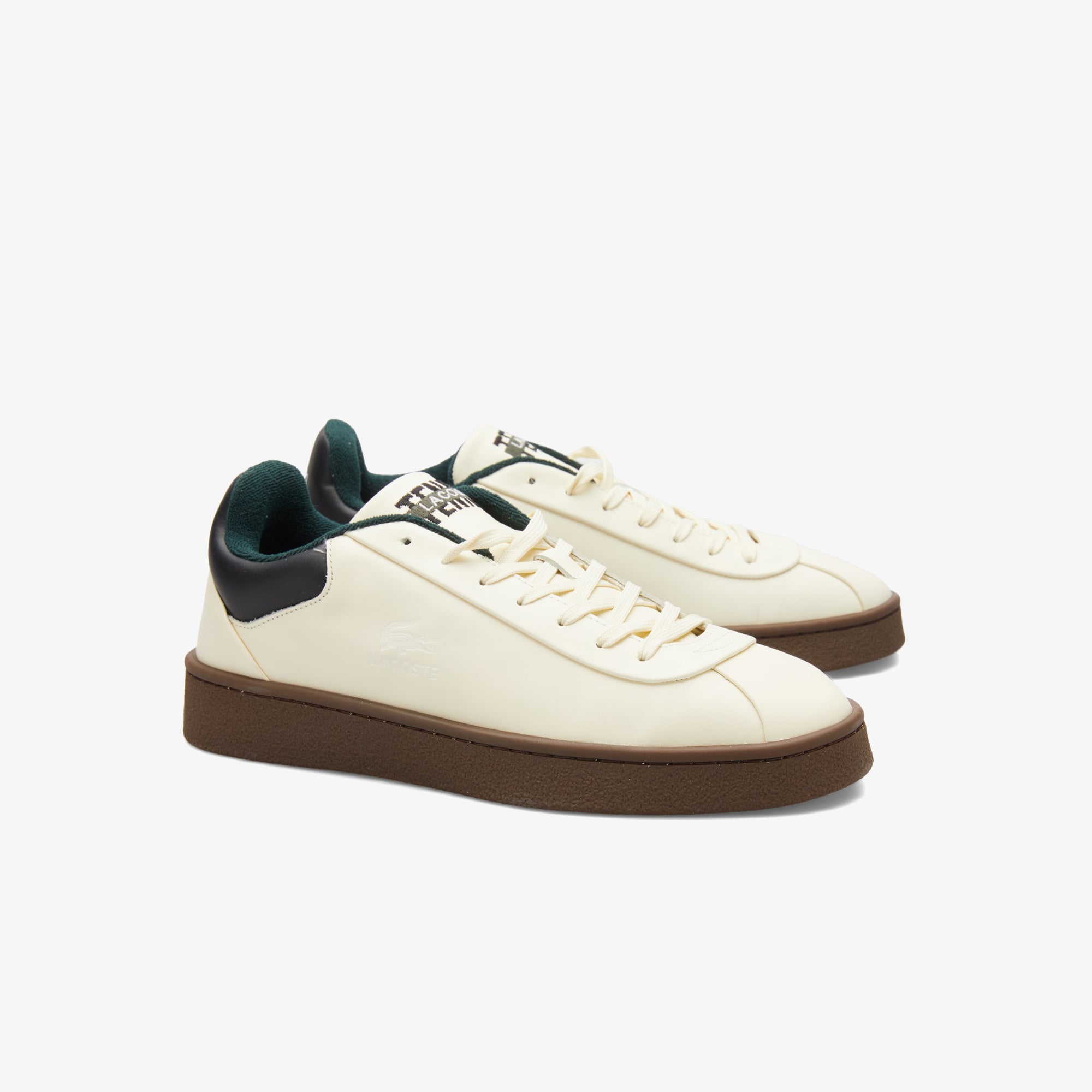 Lacoste Lacoste Aıl Baseshot Premium Erkek Açık Kahverengi Sneaker | FashFed Aıl - 3. görsel