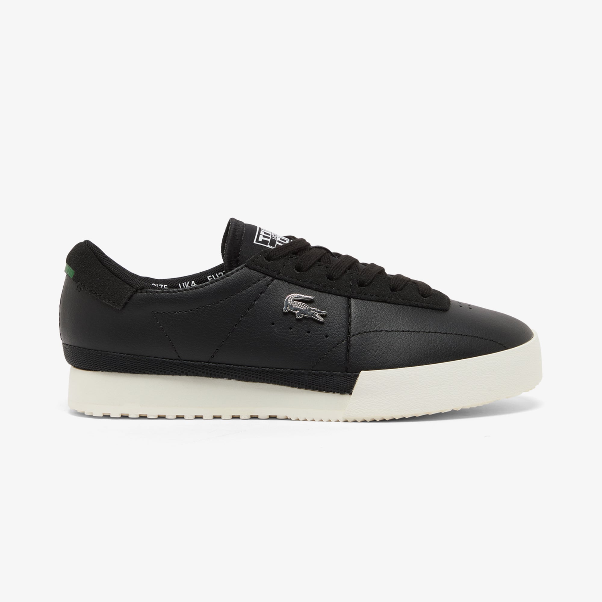  Lacoste Aura Leather Kadın Siyah Spor Ayakkabı