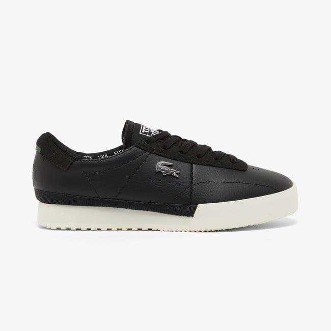  Lacoste Aura Leather Kadın Siyah Spor Ayakkabı