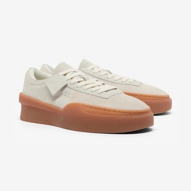  Lacoste Aura Club Erkek Krem Spor Ayakkabı