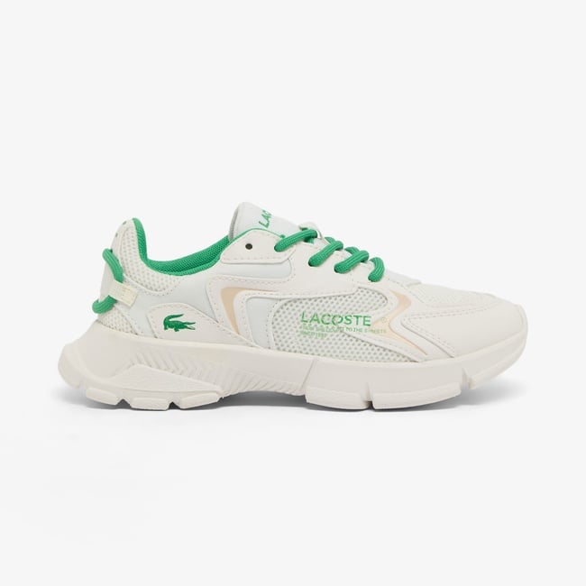  Lacoste L003 Neo Çocuk Bej Spor Ayakkabı