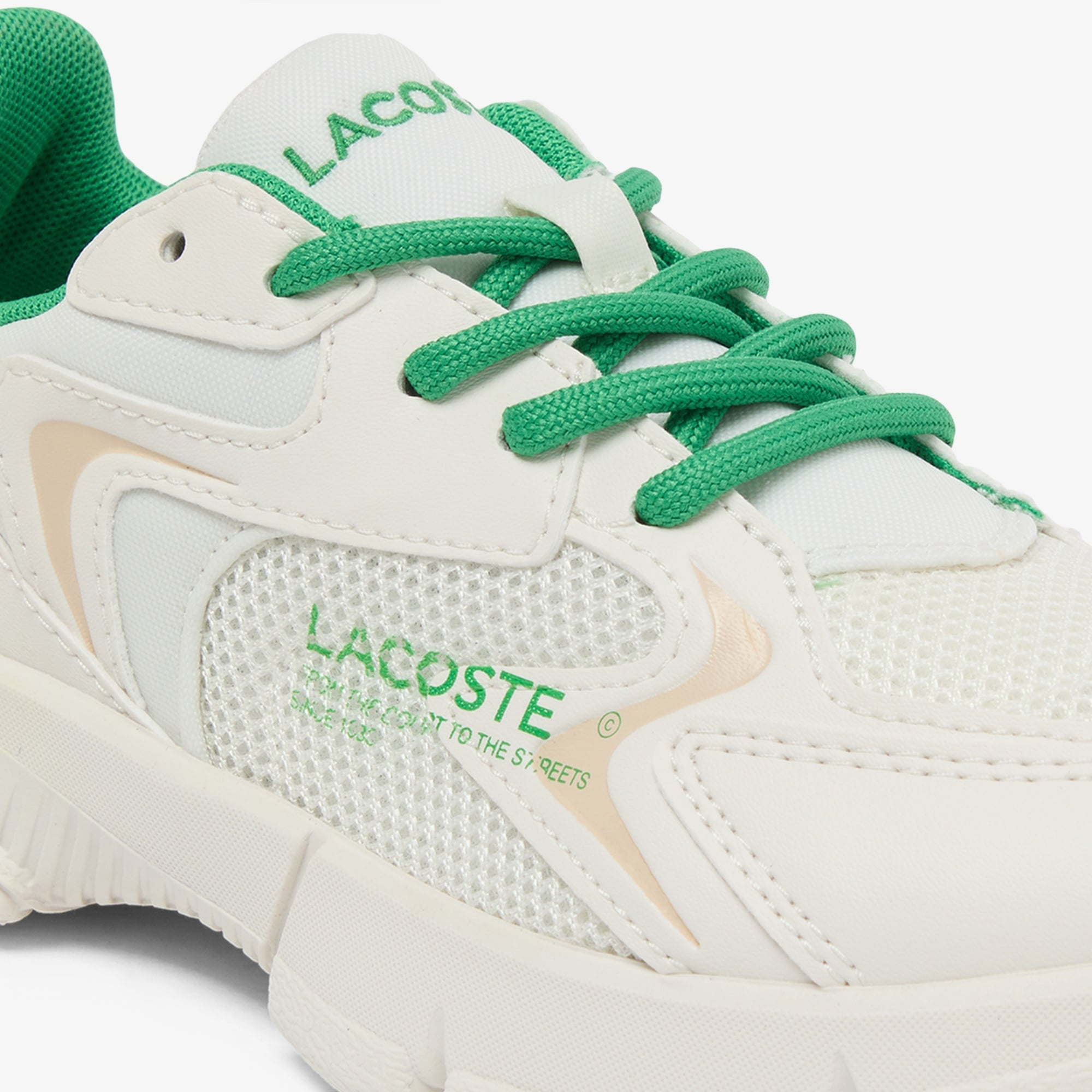 Lacoste L003 Neo Çocuk Bej Spor Ayakkabı