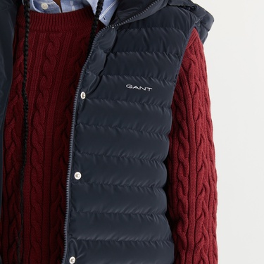  GANT Kadın Lacivert Regular Fit  Yelek