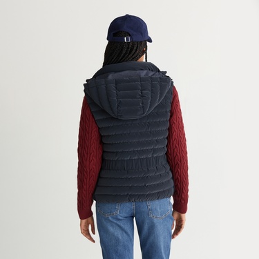  GANT Kadın Lacivert Regular Fit  Yelek