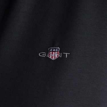  GANT Kadın Siyah Relaxed Fit Polo Yaka Polo