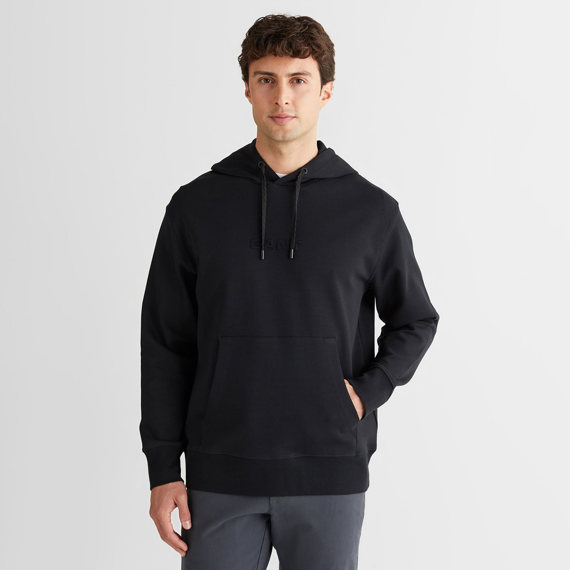 GANT Erkek Siyah Sweatshirt