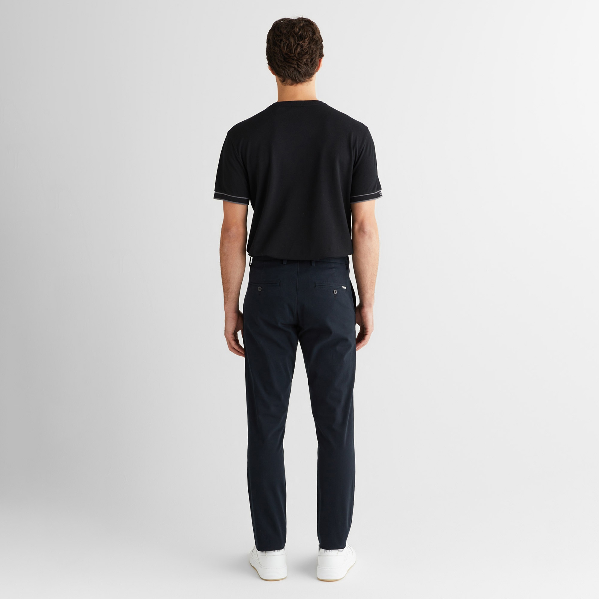 GANT Erkek Siyah Slim Fit  Pantolon
