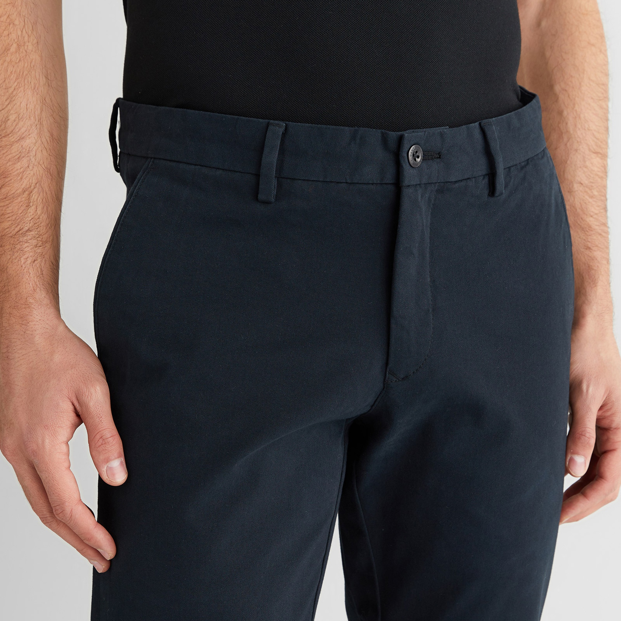 GANT Erkek Siyah Slim Fit  Pantolon