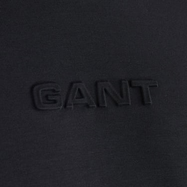  GANT Erkek Siyah Relaxed Fit Kapüşonlu Sweatshirt