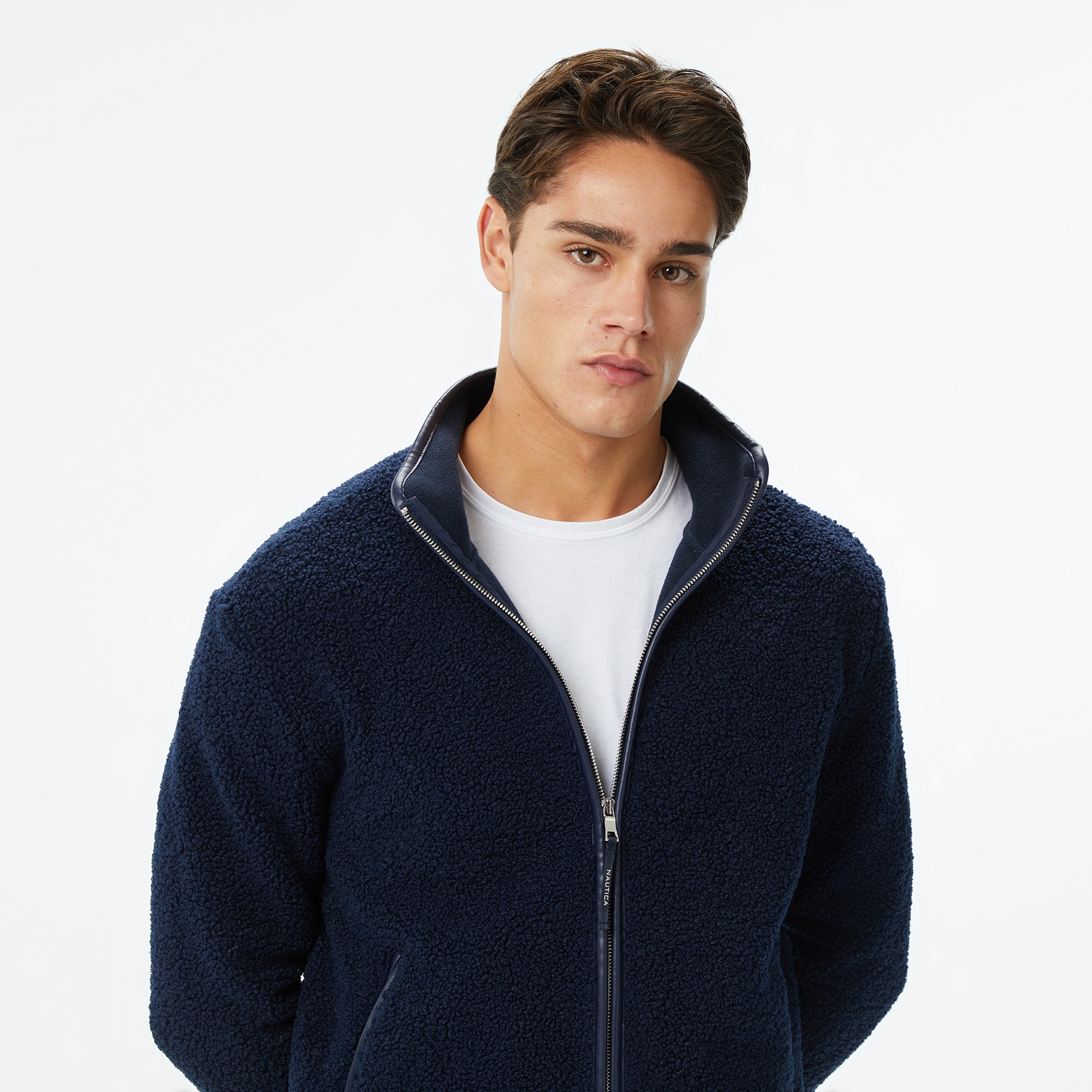 Nautica Kadın Lacivert Oversize Sweatshirt