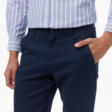  Nautica Erkek Lacivert Slim Fit Pantolon