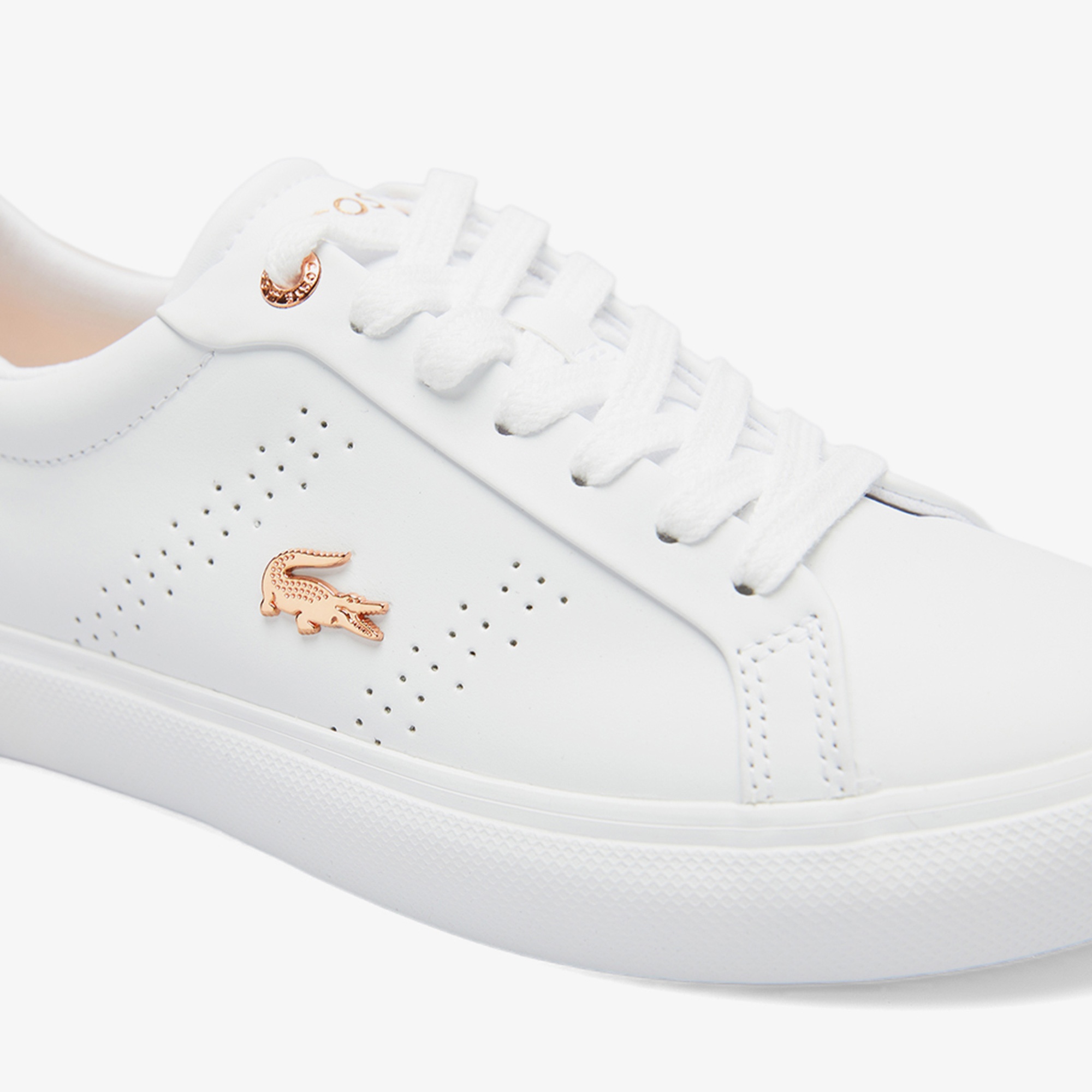 Lacoste Powercourt 2.0 Kadın Beyaz Sneaker