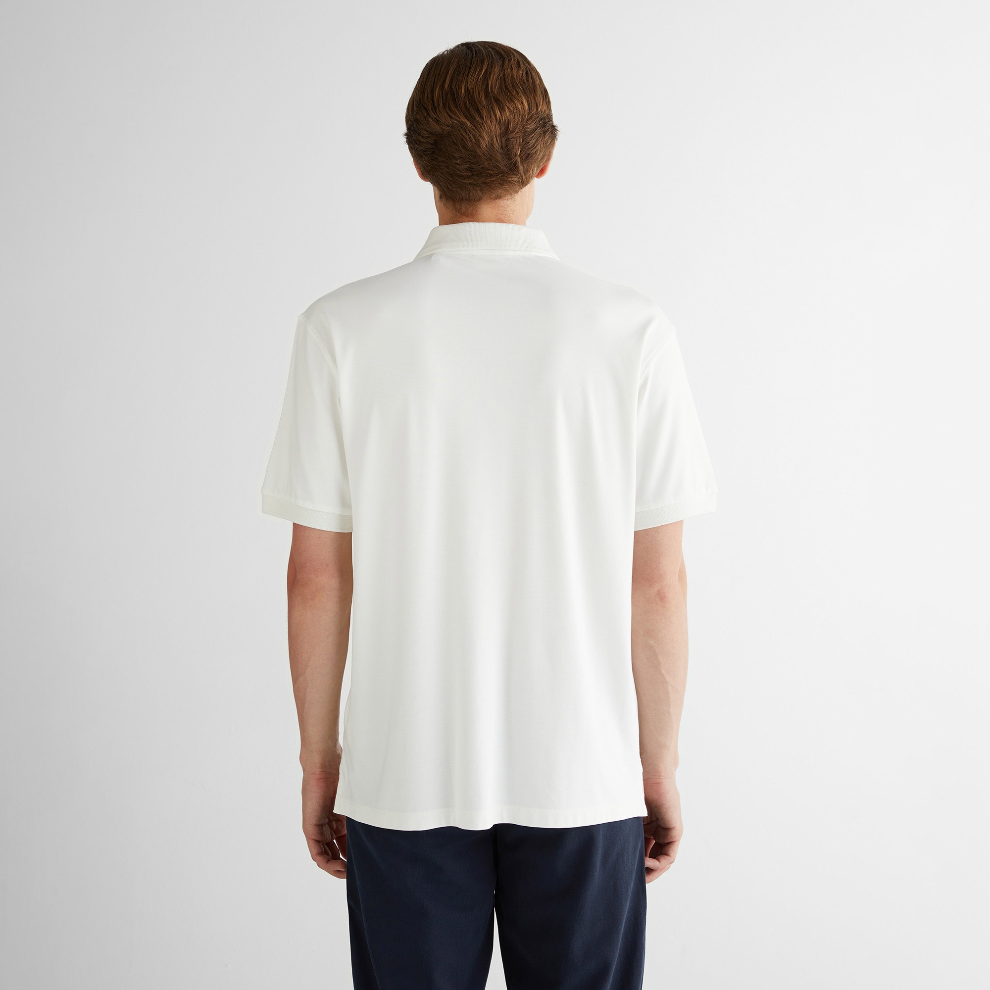 GANT Erkek Krem Relaxed Fit Polo