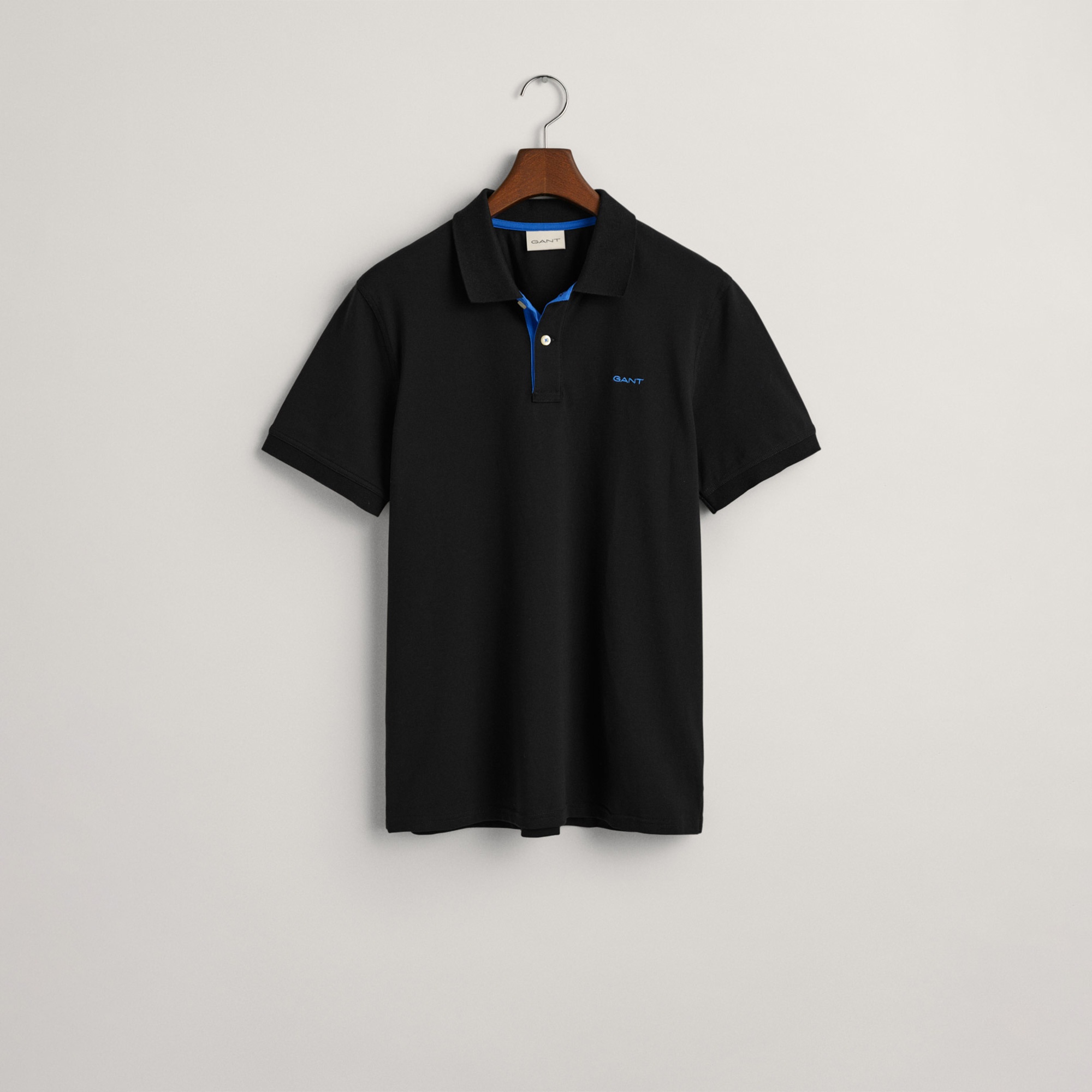 GANT Erkek Siyah Regular Fit Polo